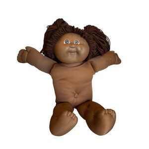 Vintage 1982 Cabbage Patch Kid Doll – Brown Yarn Hair – Coleco